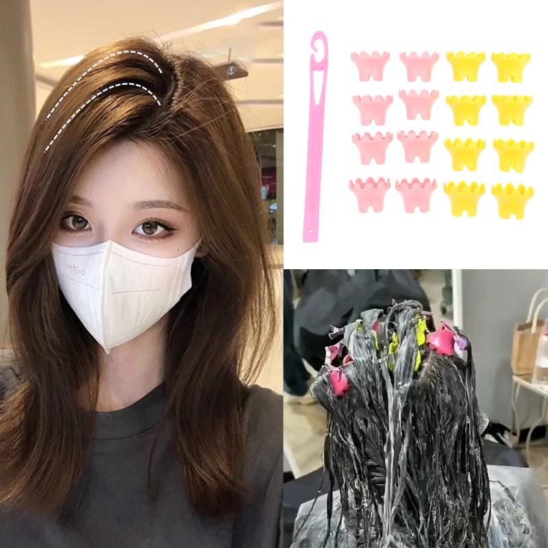 Root Hook Tool - 15/18Pcs Hair Root Perm Rods Bars