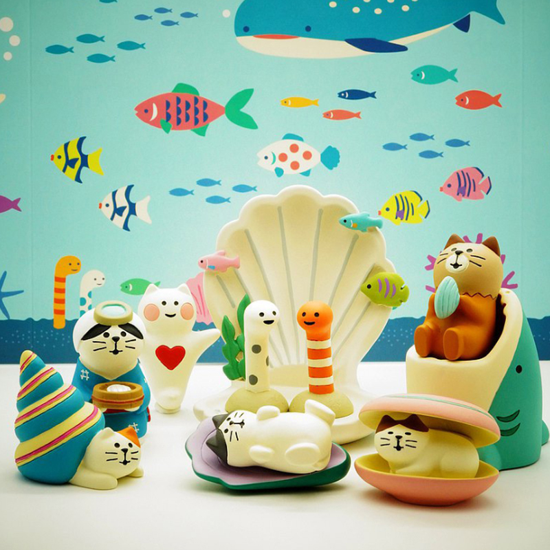 Japan Bonsai Garden - Scene Decoration Underwater World Bookshelf Decorationt