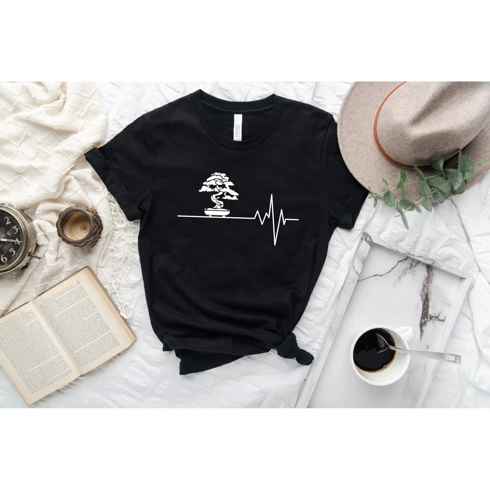 Japan Bonsai Garden - Bonsai heartbeaT T Shirt Japanese gardening