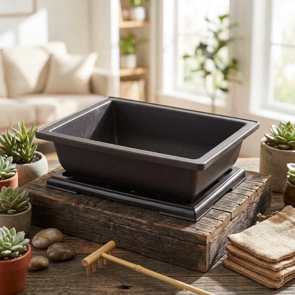 Plant Pot Storage Saucer Placi - Bonsai Garden Backyard recension och pris