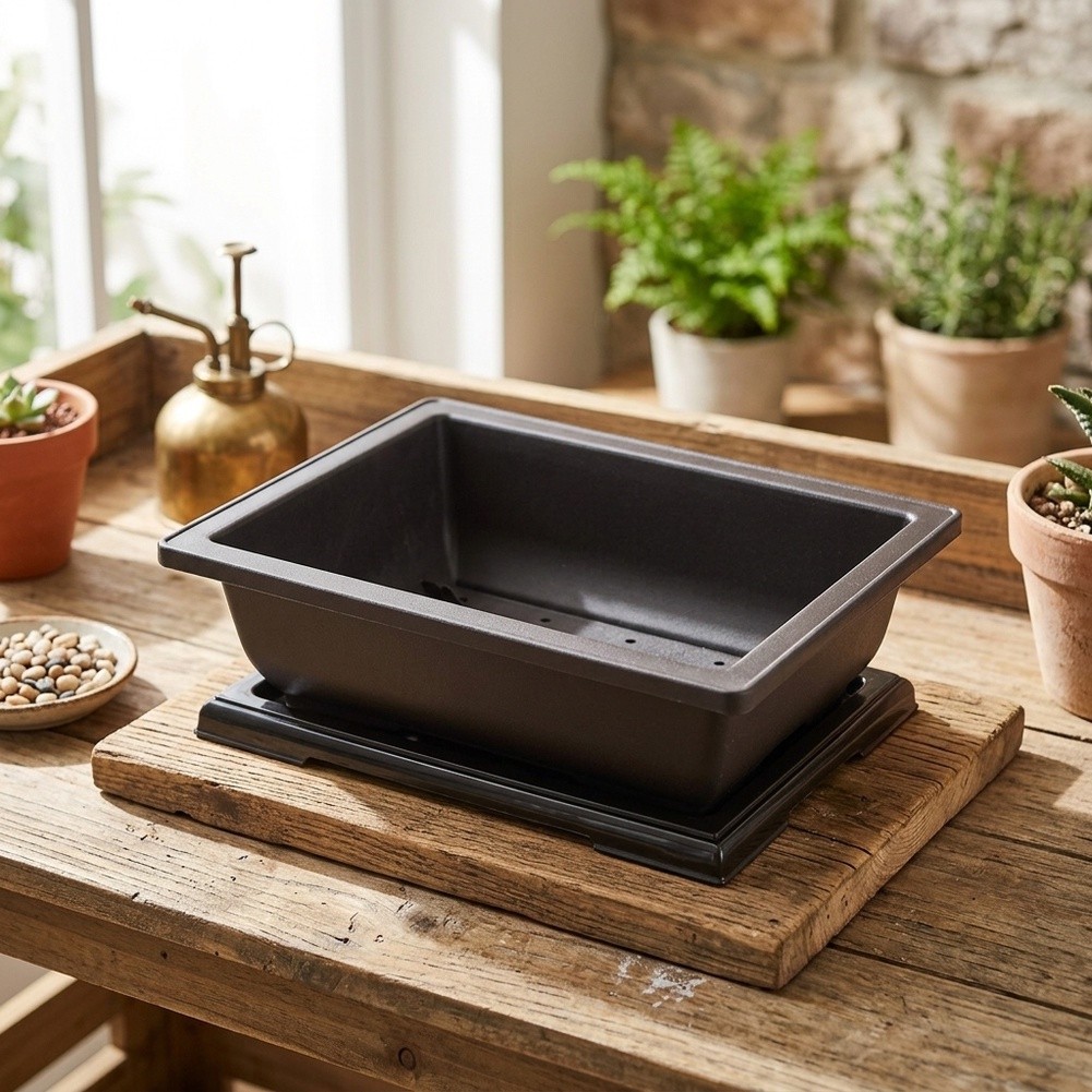 Plant Pot Storage Saucer Placi - Bonsai Garden Backyard recension och pris