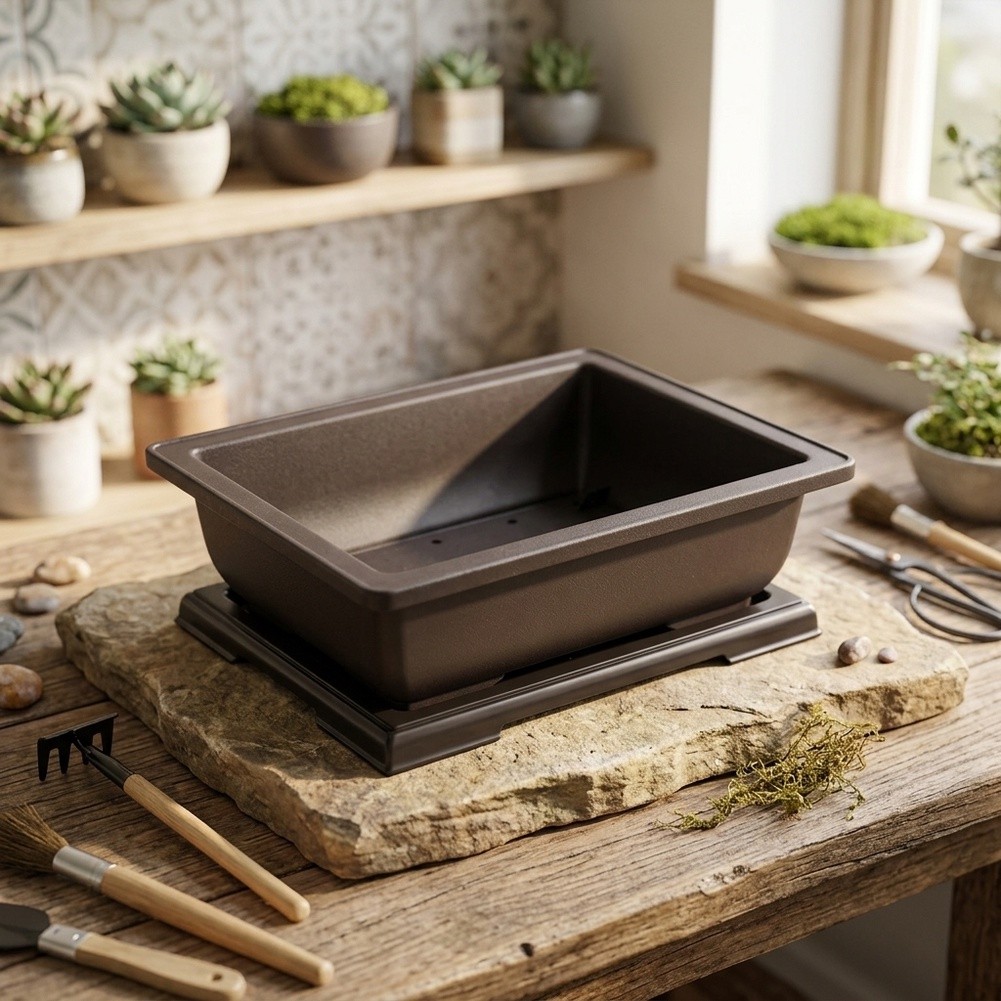 Plant Pot Storage Saucer Placi - Bonsai Garden Backyard recension och pris