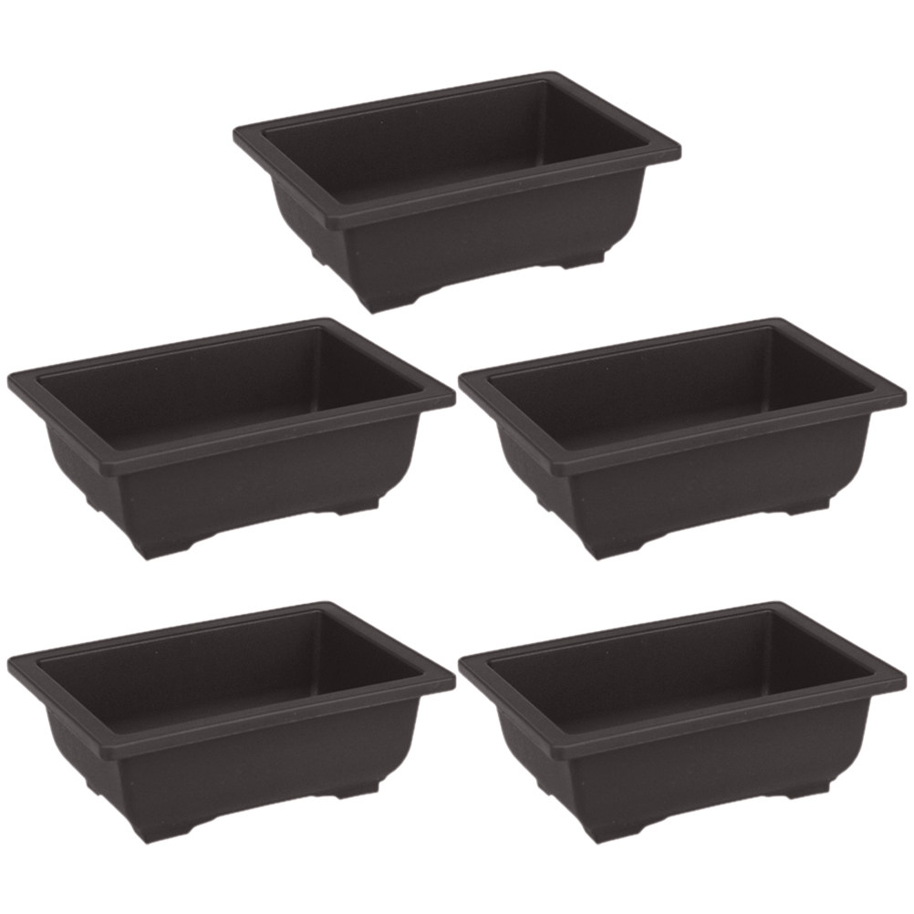 5Pcs Rectangular Plastic Flowe - Bonsai Vertical Garden recension och pris