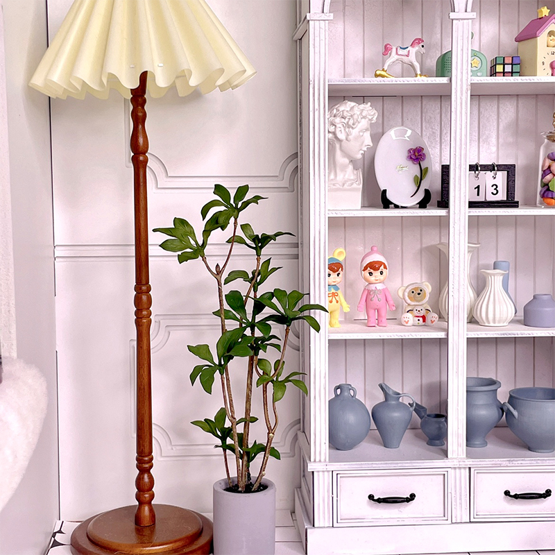 1:6 Dollhouse Miniature Potted - Bonsai Garden Home recension och pris
