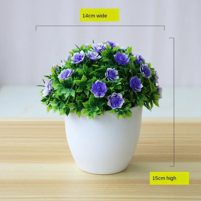 1pc Artificial Plants Bonsai S - Bonsai Garden Home recension och pris