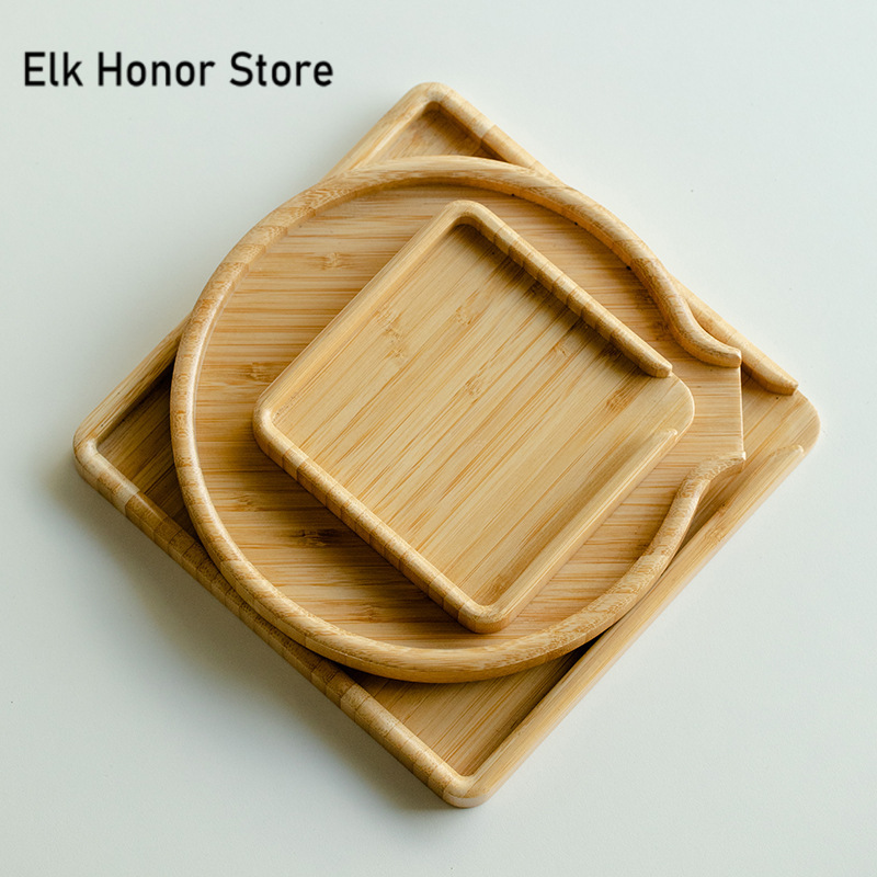 Chinese Bamboo Food Tray Puer  - Bonsai Garden Home recension och pris