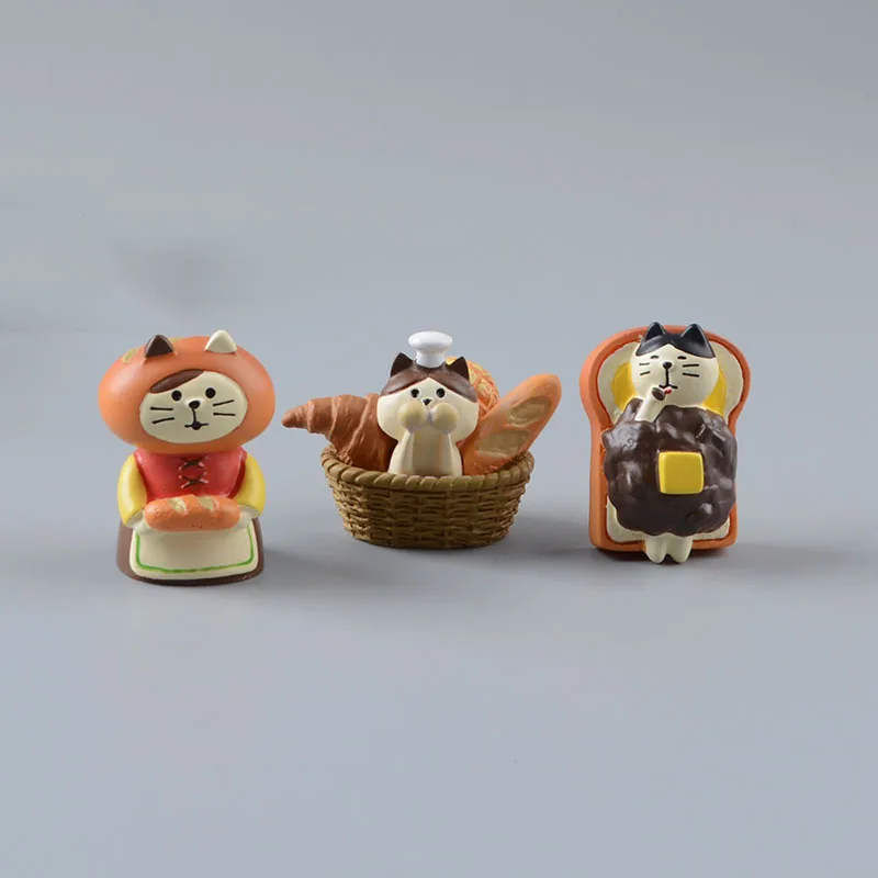 Zakka Style Cartoon Cat Bread  - Japan Bonsai Garden recension och pris