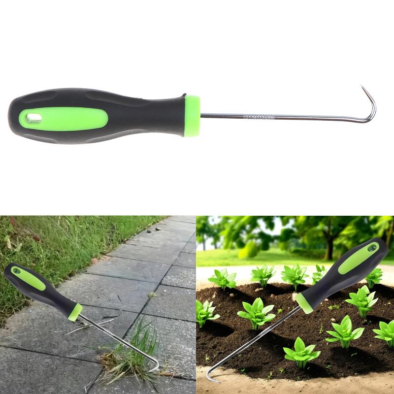 ● Heavy-Duty Weed Puller Tool  - Root Hook Tool recension och pris