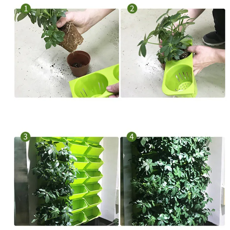 1PC Self Watering Flower Pot V - Bonsai Vertical Garden recension och pris