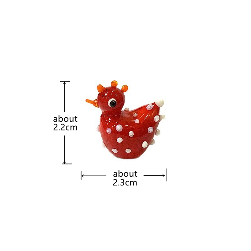 2PCS Handmade Cute Glass Chick - Japan Bonsai Garden recension och pris