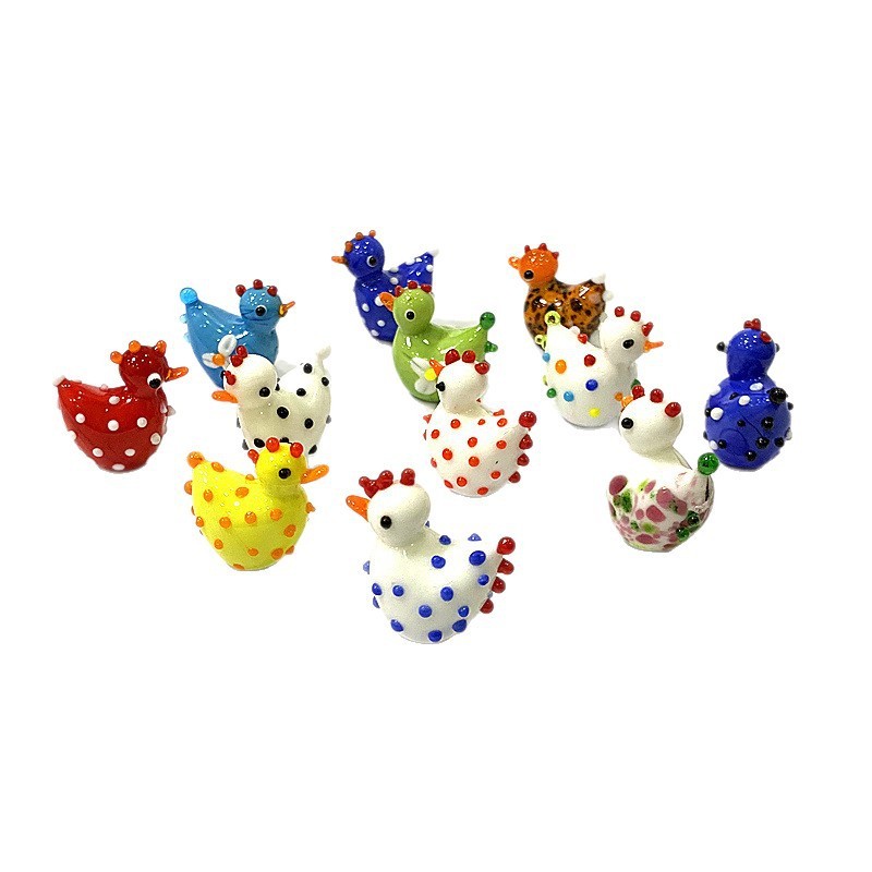 2PCS Handmade Cute Glass Chick - Japan Bonsai Garden recension och pris