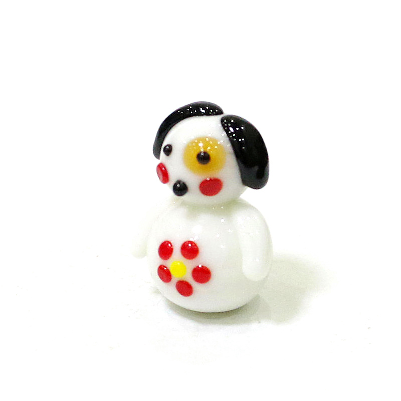 Cute Handmade Mini Glass Dog F - Japan Bonsai Garden recension och pris