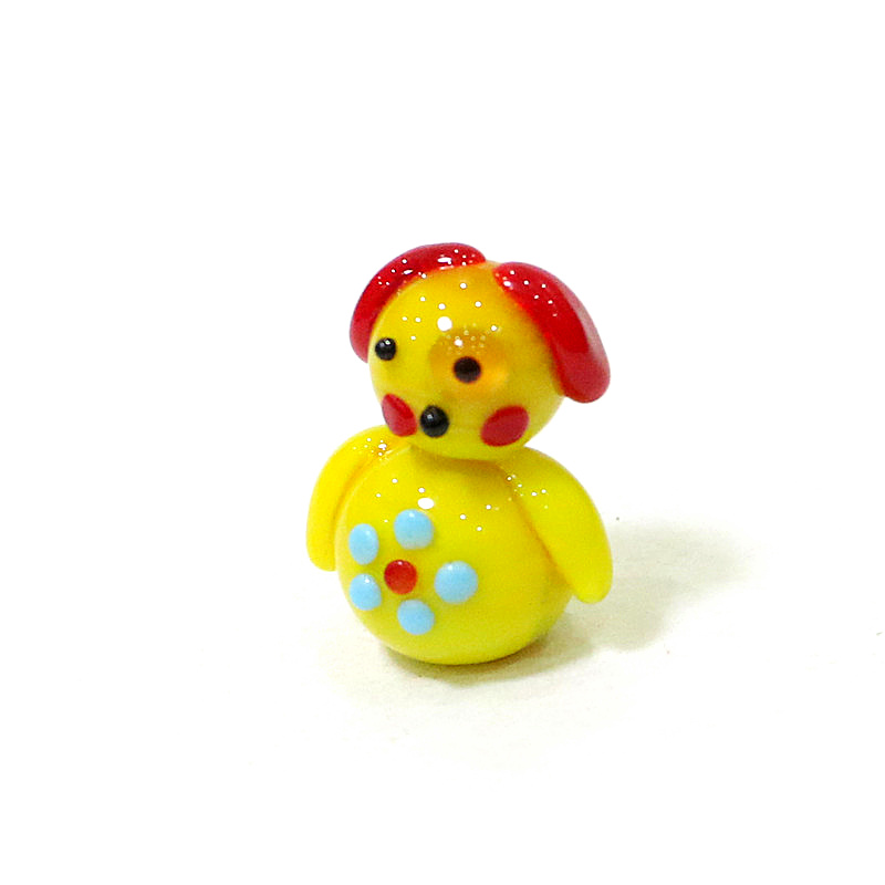 Cute Handmade Mini Glass Dog F - Japan Bonsai Garden recension och pris