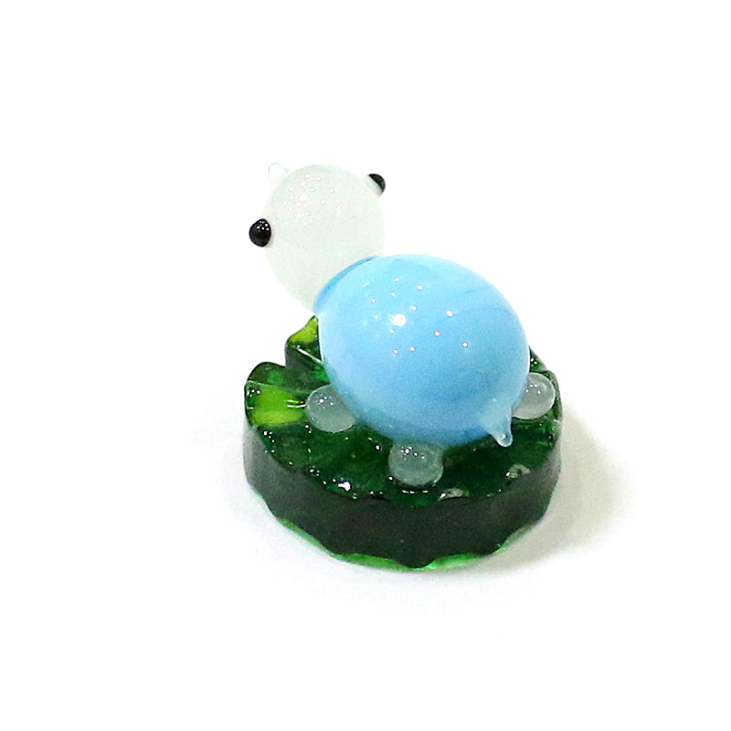 2pcs Colorful Mini Turtle Stat - Japan Bonsai Garden recension och pris