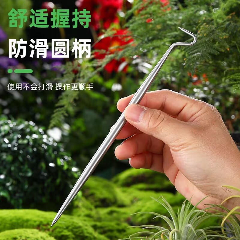 Solid Stainless Steel Root Hoo - Root Hook Tool recension och pris