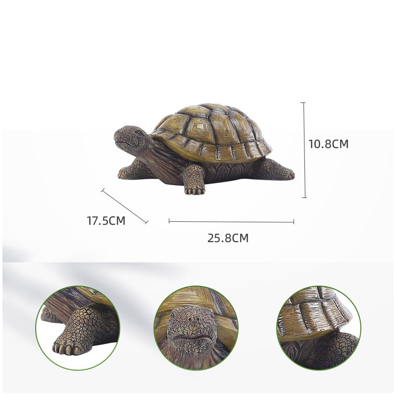 Cute Decorative Turtle Resin T - Bonsai Garden Home recension och pris